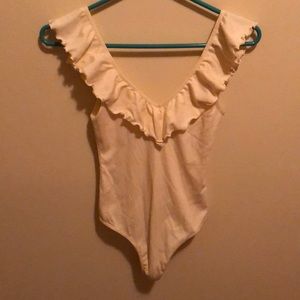 Wilfred yellow bodysuit